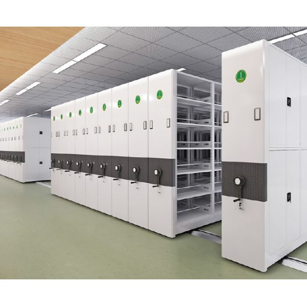 Manual Mobile Shelving Hand Cranked Movable Compact Shelves Archives Compactor Rack System