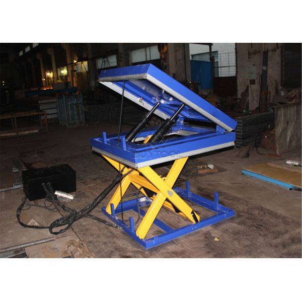 Гидравлические 30 градусов мобильные Scissor тележка 1300x1200mm таблицы подъема и наклона