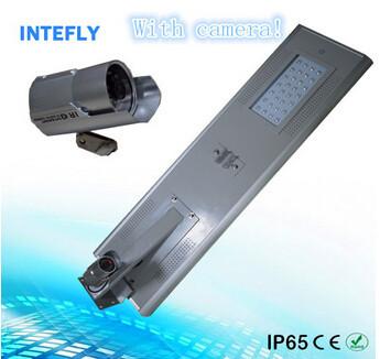 China solar street light price  solar LED lights with  camera selling for 5 rainy days 50W with white light