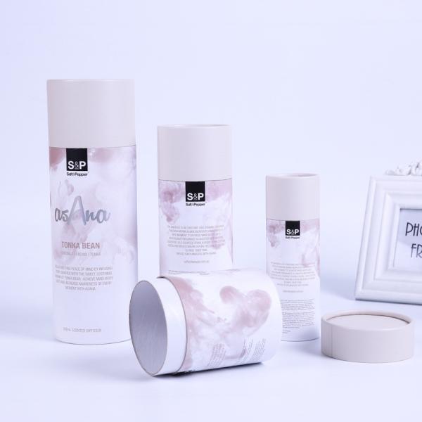 Durable 6.5x16cm Cylinder Paper Tube Packaging Moistureproof