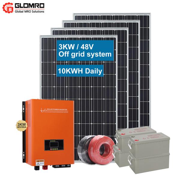 10KW 20KW 30KW 50KW 80KW 100KW 5-120KW outre de système d'alimentation à énergie solaire de grille pour l'usage à la maison résidentiel commercial 25KW 15KW
