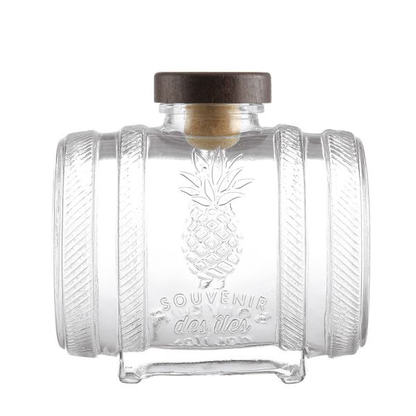 Боросиликатная стеклянная бочка для рук и рта 1000 мл для водки