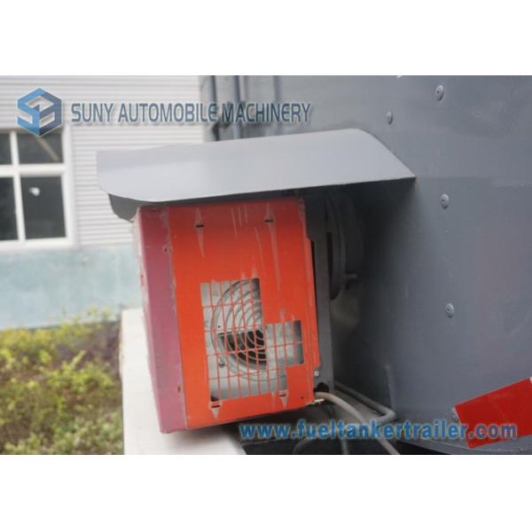 Carbon Steel container semi trailer 45000L 3 Axle Ellipse Shape