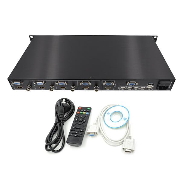 4In 1Out HD HDMI Multi Viewer Synthesizer VGA CVBS HDMI 4x1 Quad Multi Viewer