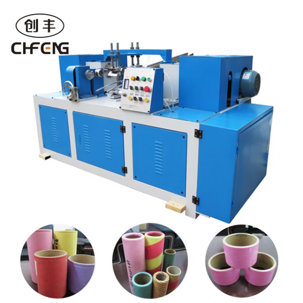 DTY POY Paper Tube Curling Grooving Grinding Machine CFJB-50