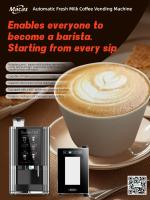 Commercial Bean to Cup Espresso Coffee Machine Stainless Steel