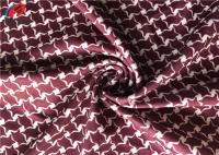 Tissu matériel de trame imprimé de Spandex de polyester de débardeur tricoté pour des vêtements de sport