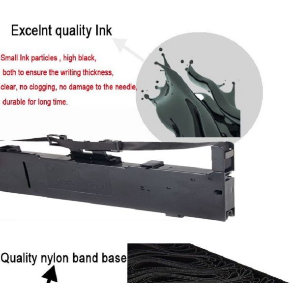 Recycling Epson Black Fabric Ribbon Cartridge LQ2090 For Epson Printer