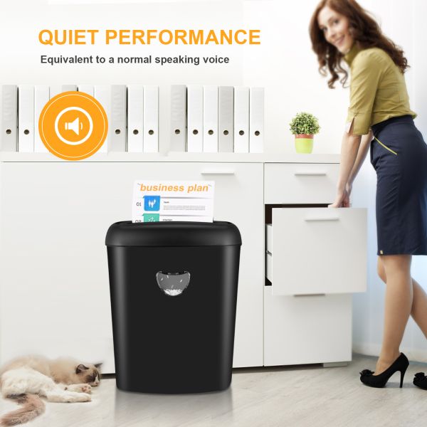 Эффективный 2,0 м / мин 25L тяжелой коммерческой бумаги Shredder Machine cd228p раздробленный CD кредитная карта