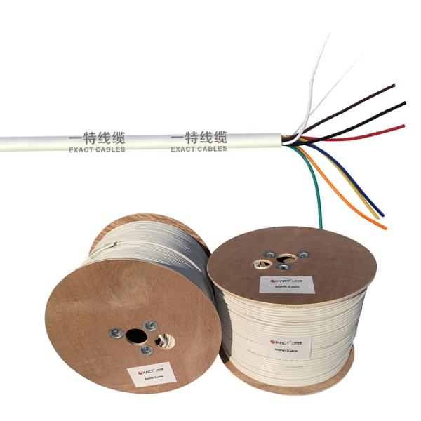 4x0.22mm2 Shielded Stranded BC PVC Insulation CPR Eca Alarm Cable for Copper Conductor