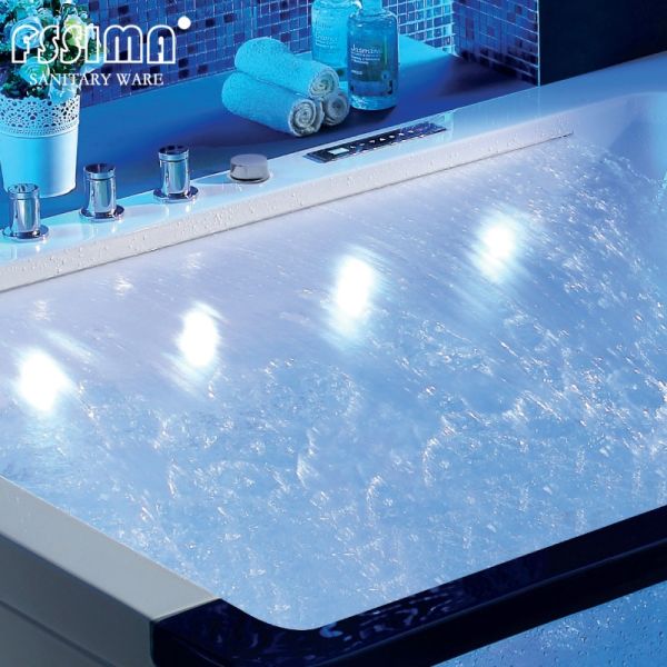 Джакузи 1700x1300x680MM ванны водоворота водопада в 5 ног