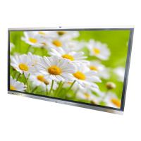 55 pouces interactif tableau plat multi-touch interactif tableau blanc OEM ODM