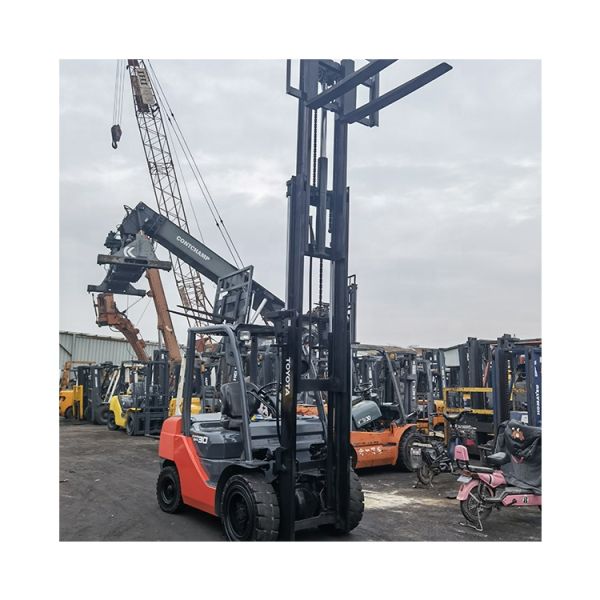 Производство 3,5 т дизельных вилочных погрузчиков с полупогрузчиком и шириной рутинной вилки