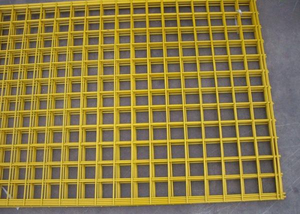 Powder Coated Welded Wire Mesh Fence Panel Square Hole High Stability