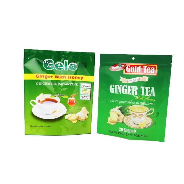 Sacs en plastique à fermeture à glissière étanche à l'humidité et à milieu de joint