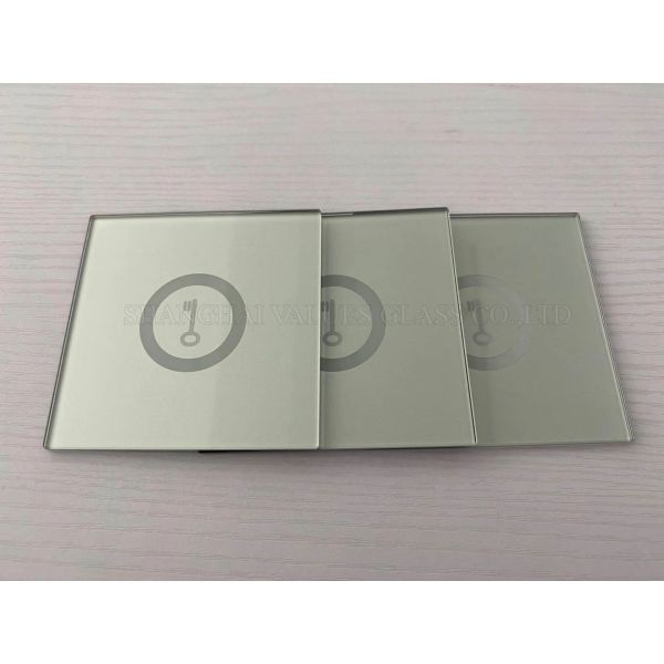 Звукоизоляционный 2mm непрозрачный экран касания напечатал стекло неэтилированное