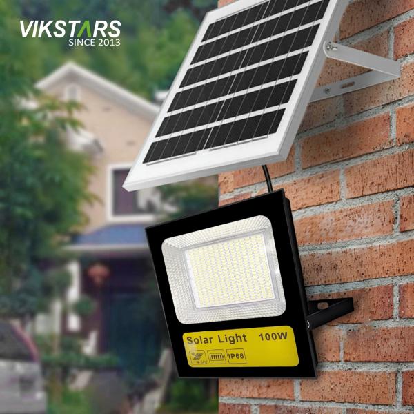Cheapest Price ABS solar flood lights 30w 60w 100w 200w for yard garden park pathway