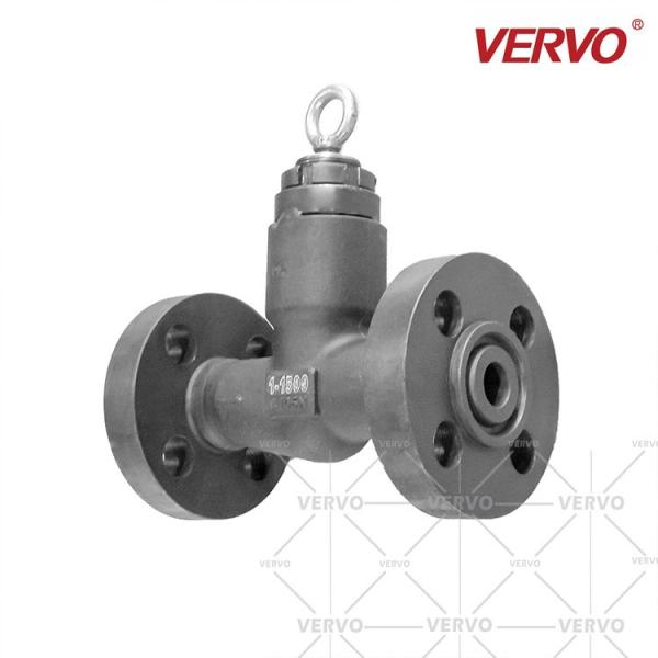 Tipo válvula do elevador de verificação autoadesiva do selo de pressão do PSC da válvula de verificação 1inch do aço carbono da válvula de verificação Dn25 1500lb RTJ