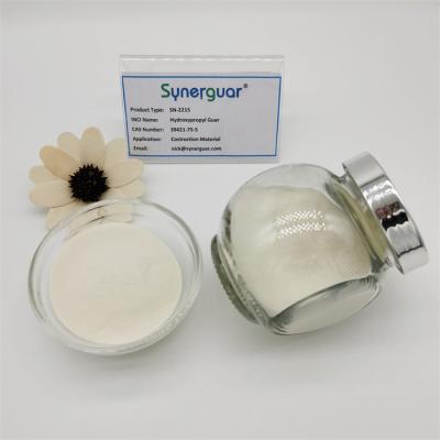 Hydroxypropyl Guar Gum With Cost-Effective Has Medium Viscosity And High Degree Of Substitution For Costruction Material