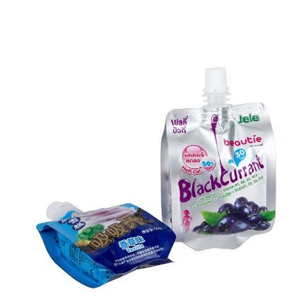 Biodegradable Beverage Food Packaging Custom Size Printed Plastic Stand Up Spout Pouch For Baby Food