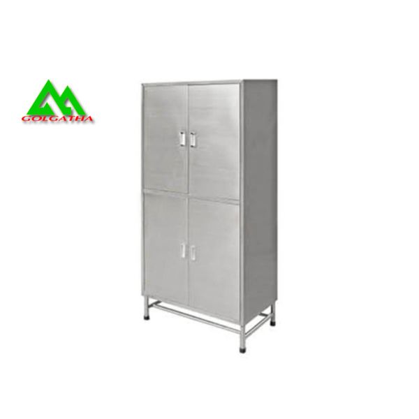 Hospital Furniture Apparatus Storage Cabinet Floor Mounted Heat Resistant