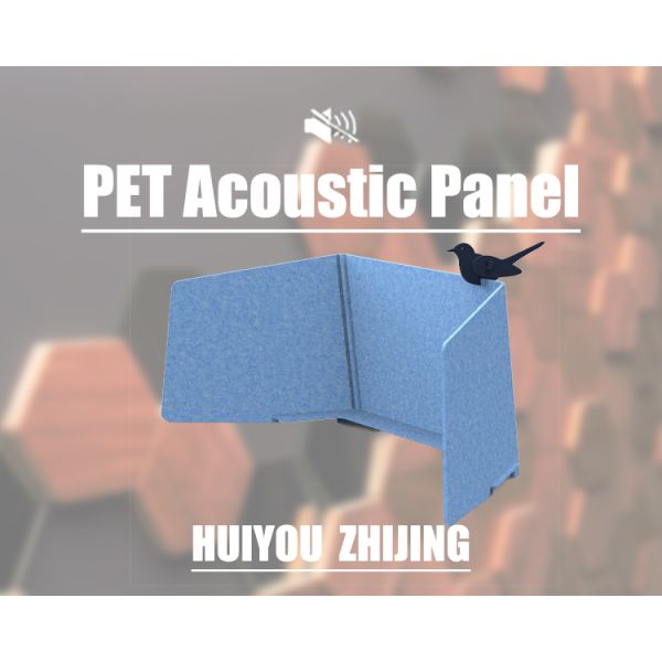 Customized PET Acoustic Desk Divider Sound Absorbing Office Partitions