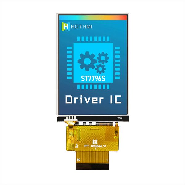 Модуль дюйма TFT LCD вертикали 3,5, многофункциональный экран TFT емкостный