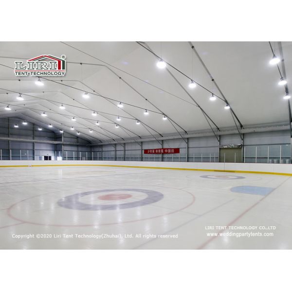 25m Aluminum Frame Tent Structure Hard Sandwich Walls For Icerink