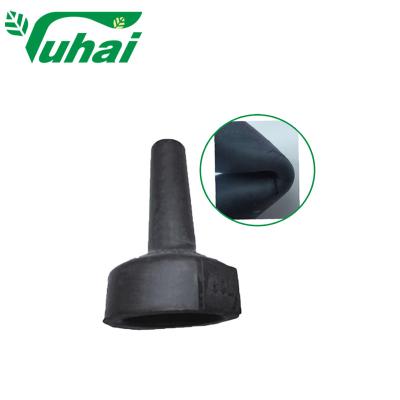Black Animal Feeding Teats Nipple For Calf Feeding Bottle Lamb Milk Nipple For Dairy Farm