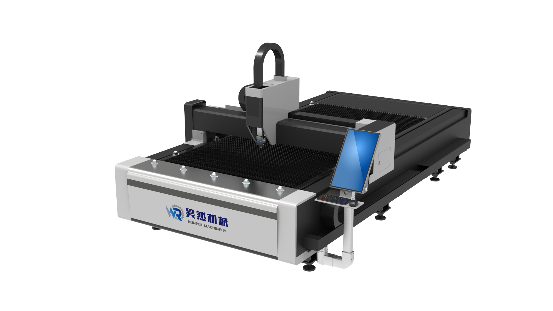 CNC Laser Steel Cutting Machine Aluminum Metal 100m/Min