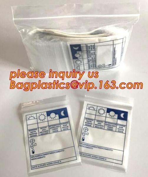 LDPE Medical Zip Lock Bag/ Medical Zipper Bag/PE transparent Zip lockkk bag, Medical Zip Lock Poly bag / Small Zipper Plast