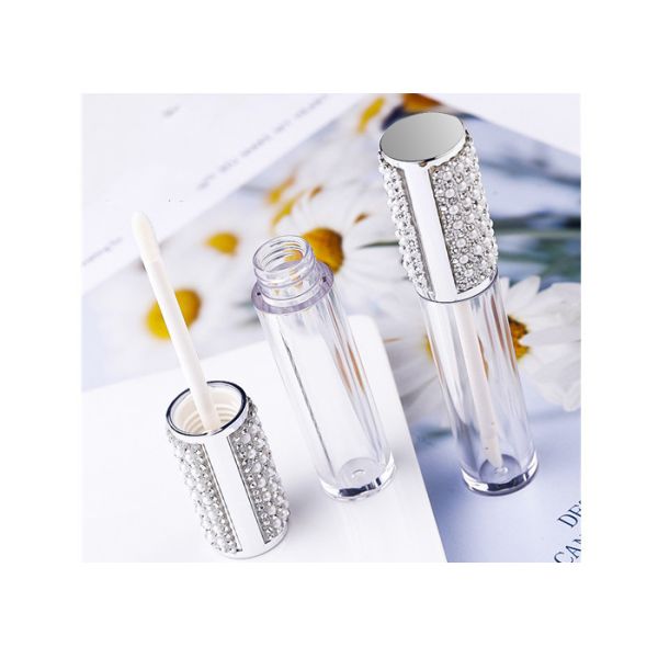 5ml Diamond Glitter Empty Lip Gloss Bottle Makeup Lipgloss Tube Customizable and Versatile Lipgloss Packaging Solutio