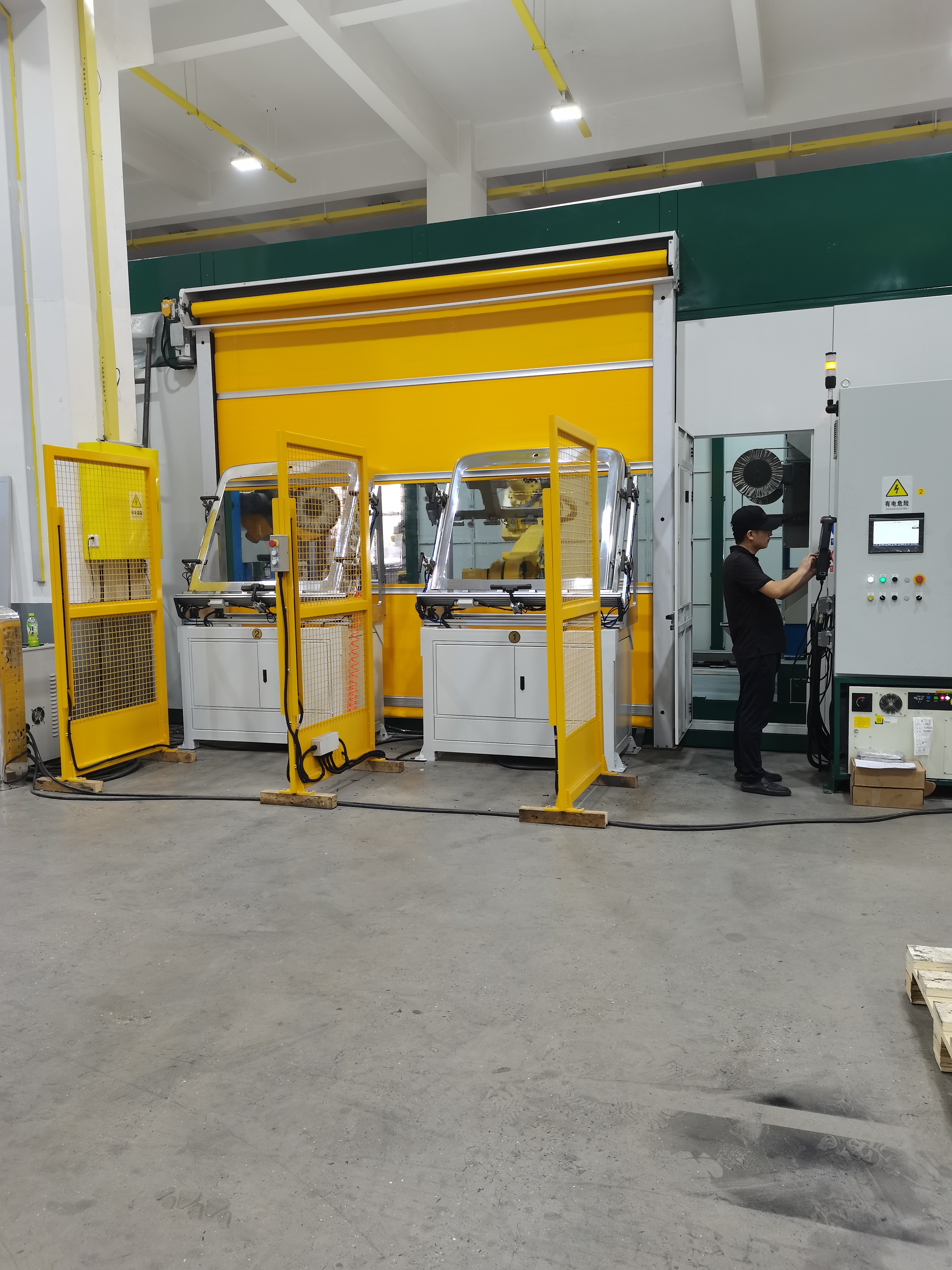 Force Controlled Robotic Polishing Machine Adjustable Pressure For Vehicle Frame