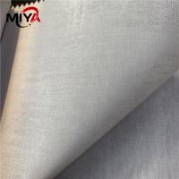 Entrelinhar kejme'noykejme fundível tecido 125gsm escovado roupa do colar