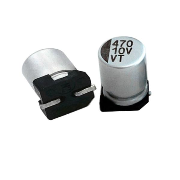 Shenzhen componentes eletrônicos 10V 16V 25V 35V 50V 220UF 330UF 470UF 1000uf Alumínio SMD condensador eletrolítico