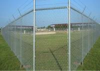 8 Ft Galvanizado PVC revestido Cyclone Wire Mesh Chain Link Fence Roll Para Filipinas