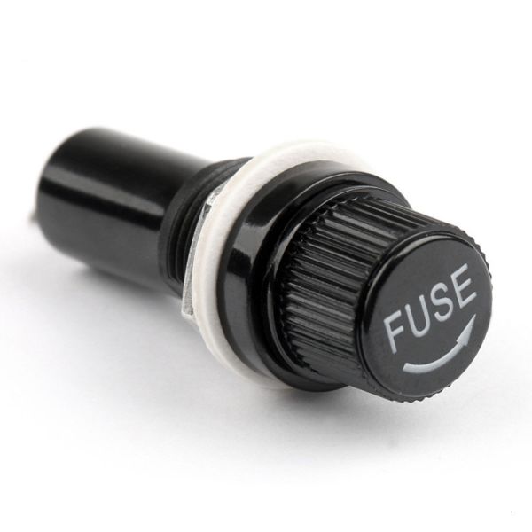 R3-13 H3-13 Панель держатель предохранителя гайка Монтаж быстрого подключения 3AG 6,35x32 мм стеклянной керамики