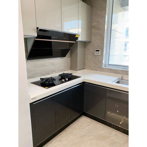 Accessories Drawer Slide Kitchen Cabinet Melamine PET For Apartment Residence