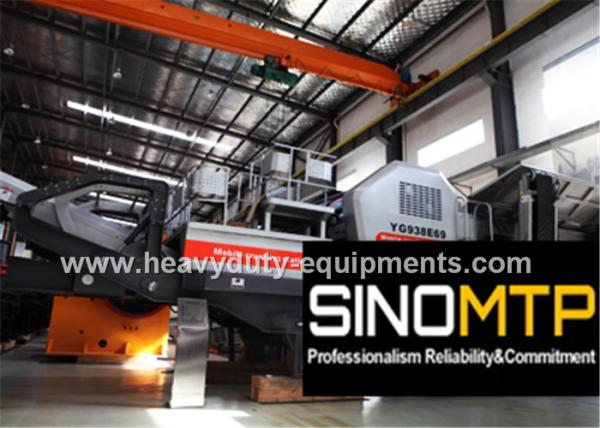 Portable mobile Jaw Crusher with hydraulic-drive feeding plate reliable