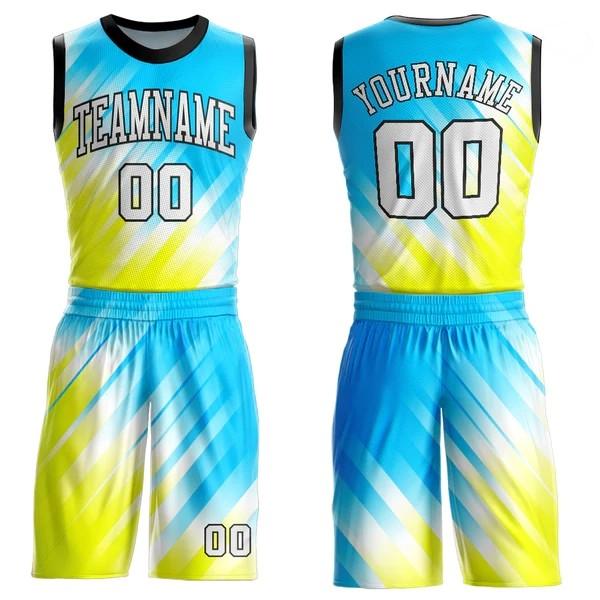 Washable Unisex Basketball Team Uniforms , Anti Bacterial Basketball Jersey Set