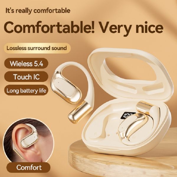 Wireless Earphones Support A2DP AVRCP And HFP Protocols F13 Copper Ring Speakers White Black Or Complexion