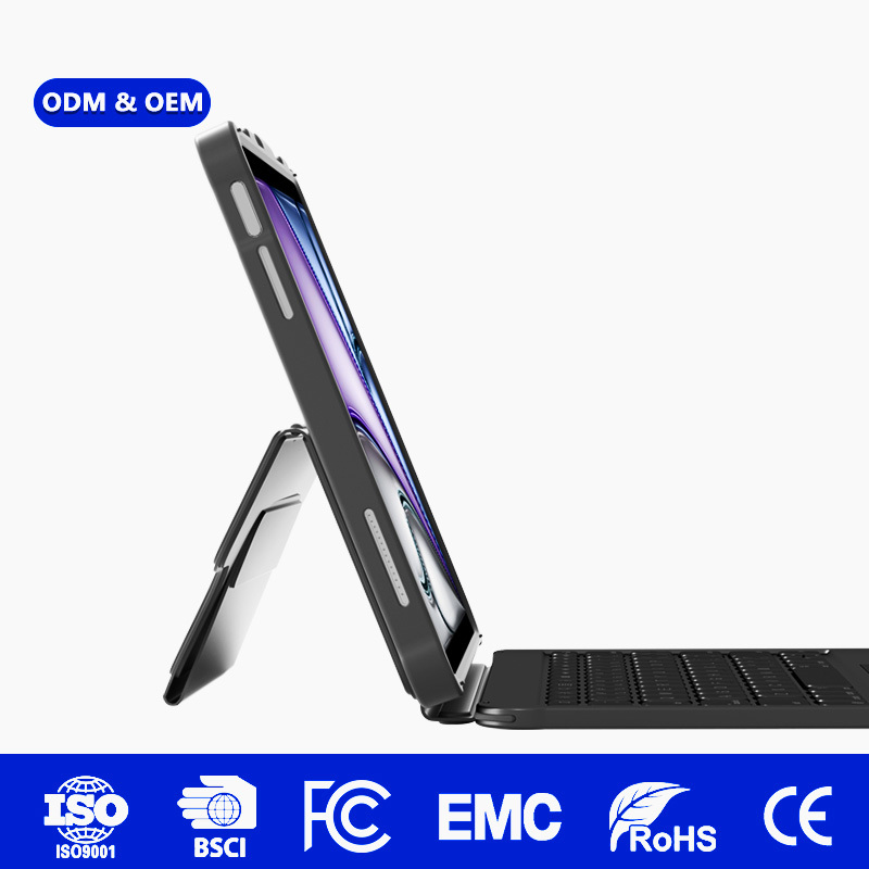 USB‑C Keyboard Case for iPad A16 Plug & Play, Tablet Powers Keyboard, Gravity Pressure Lock, 20‑30KG Tear‑Resistant, Custom Keyboard Language Layout