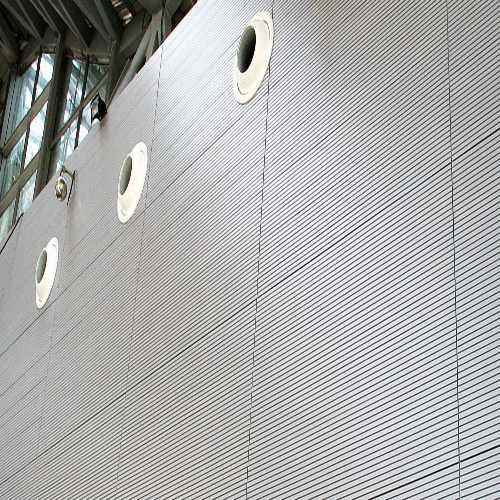 Акустические панели из деревянных волокон MDF с канавками Классический дизайн Звукопоглощающий 2440 мм