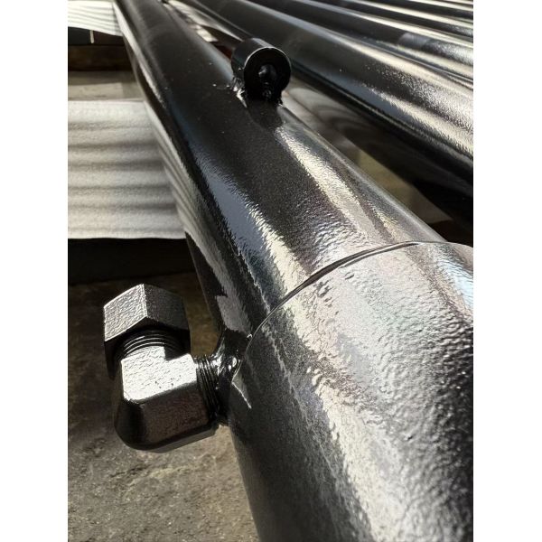 Steel Hard Chrome Plated Telescopic Single Acting Hydraulic Cylinder For Dump Truck Forklift