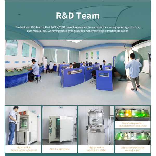 Anti UV SMD5730 1300ma Led Swimming Pool Light IP68 900LM