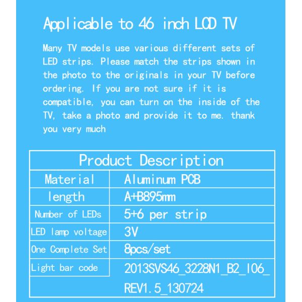 Для D3GE-460SMB-R1 UN46EH5300 UE46H5303 UE46EH5305 UN46EH5000 UE46H6203