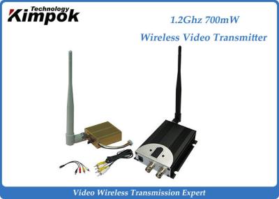L'émetteur visuel analogue 8CHs 700mW 1.2Ghz 1400m de Kimpok transmettent la distance