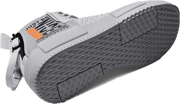 Mesh Lining Athletic Casual Court Lace Up High Top Sneakers 6.0-16.5