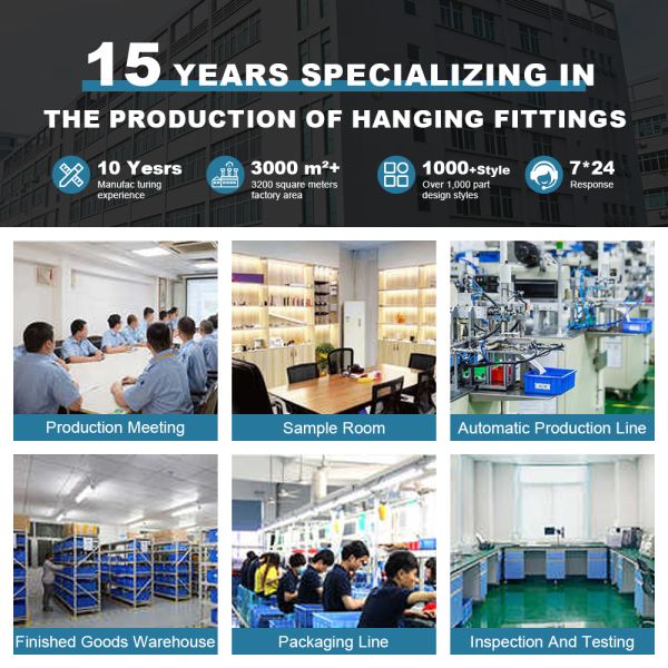 Bifurcated Brass Cable Gripper Customizing With Steel Hanging Wire