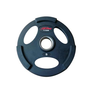 Acessórios do treinamento do Gym da aptidão da vida, placas de borracha fixas do peso do Barbell